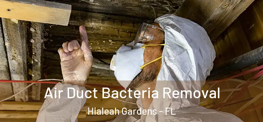 Air Duct Bacteria Removal Hialeah Gardens - FL
