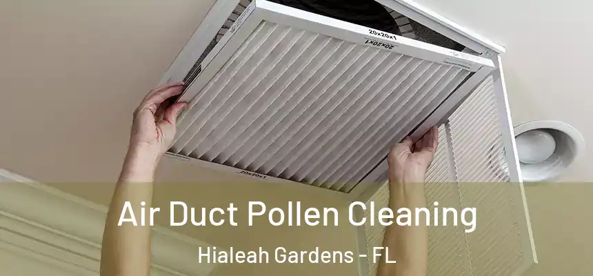 Air Duct Pollen Cleaning Hialeah Gardens - FL