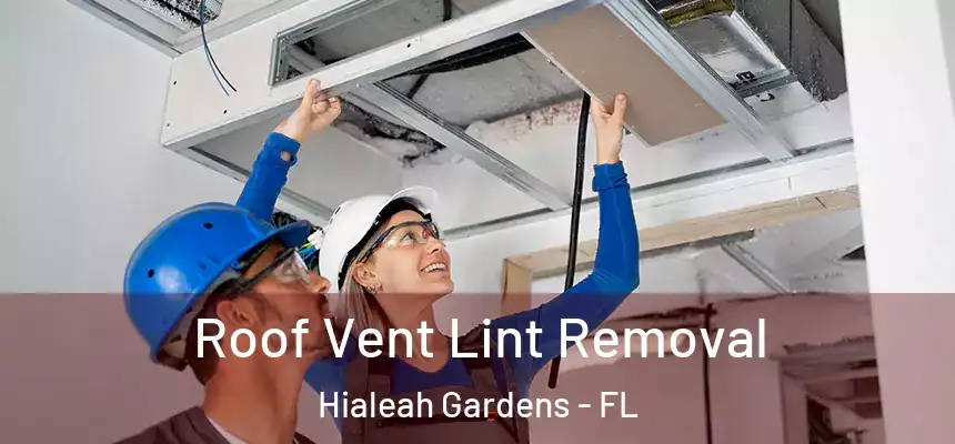  Roof Vent Lint Removal Hialeah Gardens - FL